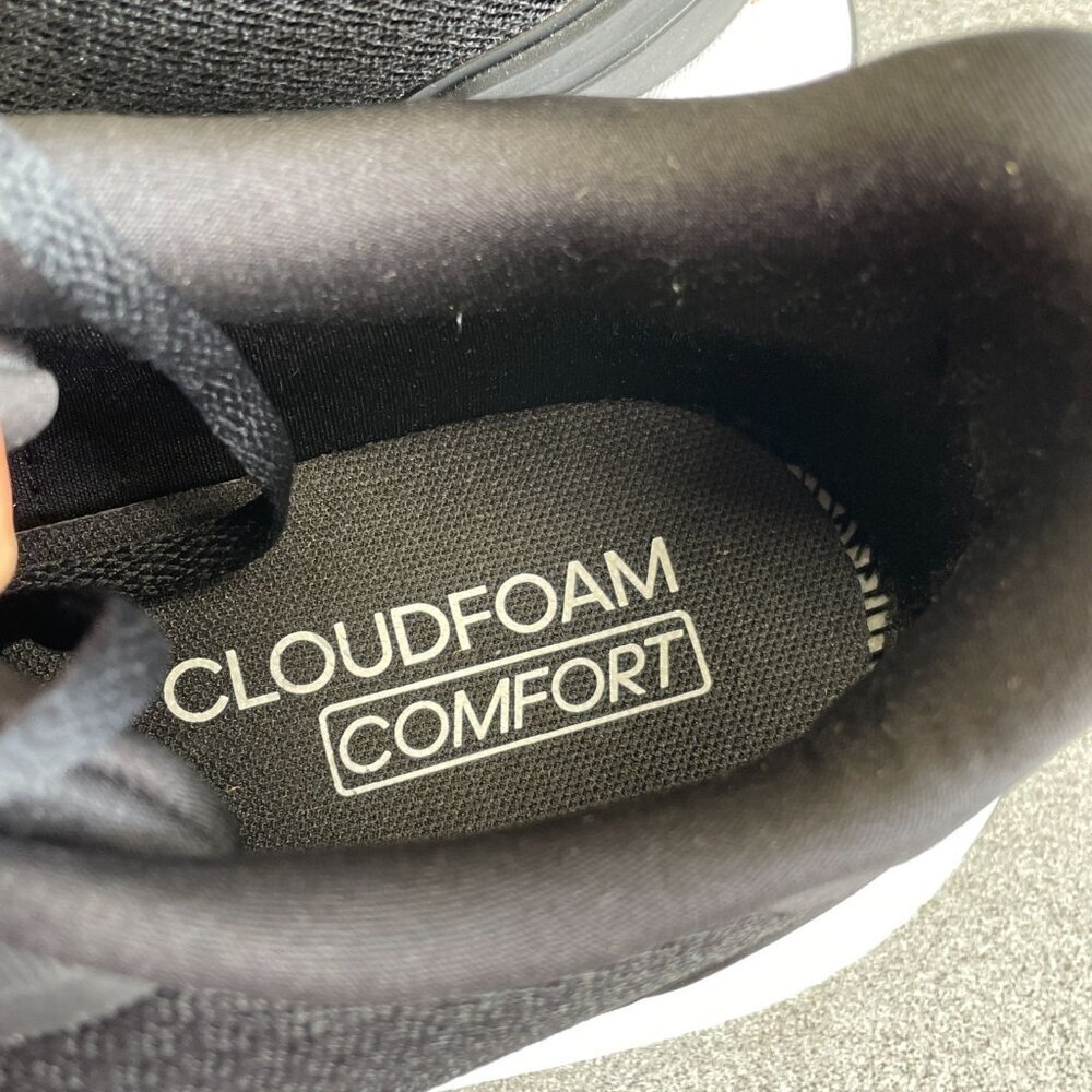NWOT Adidas X_PLRPATH Cloudfoam Comfort Women's Size 9 Sneakers Black White - Picture 5 of 8